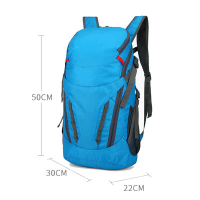 Daisy Chain Sternum Strap Folding Hiking Backpack 36L Water Resistant