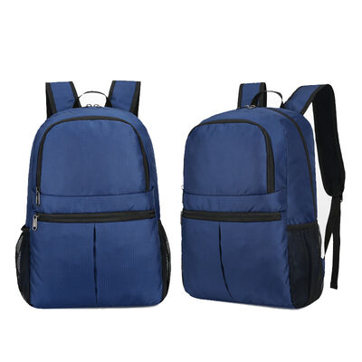 Pleated Pocket Expandable Folding Travel Backpack 22L Water Resistant