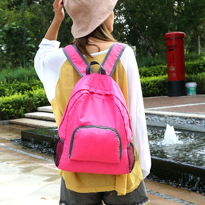 Egg Shape Streamlined Folding Travel Backpack 18L Water Resistant