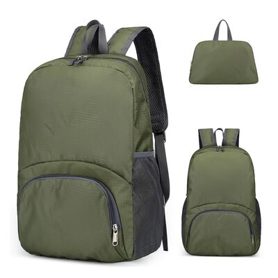 Waffle Ripstop Folding Travel Backpack 20L Water Resistant Outdoor