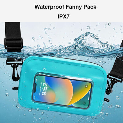 IPX7 Waterproof Custom Dry Bag Crossbody Waist Pack 3L Water Resistant