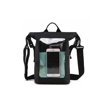 Roll Top Floating Custom Dry Bag Clear Window Water Resistant