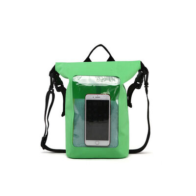 Roll Top Floating Custom Dry Bag Clear Window Water Resistant