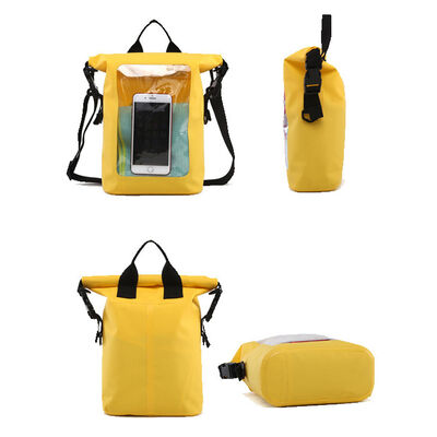 Roll Top Floating Custom Dry Bag Clear Window Water Resistant