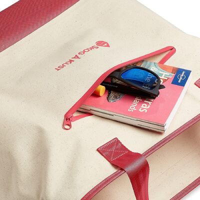 Airtight Zipper Custom Dry Bag Waterproof Canvas Tote 16L Water Resistant