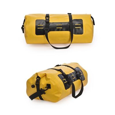 Motorcycle Waterproof Duffel Bag Heavy Duty Roll Top Tail Pack