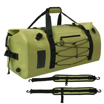 60L Waterproof Duffel Bag Convertible Backpack Heavy Duty Cargo Pack
