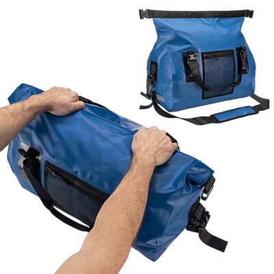 Heavy Duty Waterproof Roll Top Duffel Bag PVC Marine Travel Pack