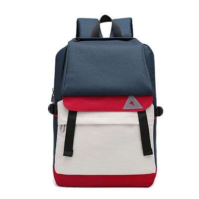 Color Block School Backpacks Large Laptop Bookbag College Students 30L