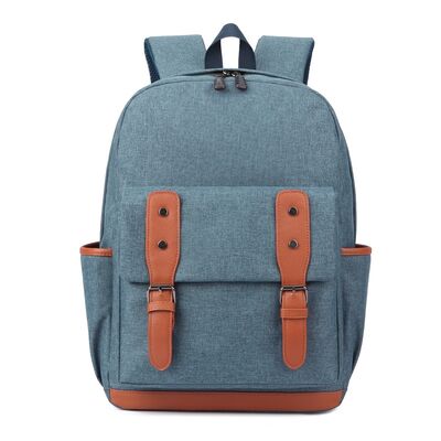 Vintage School Backpacks Casual Heathered Laptop Bookbag College 18L