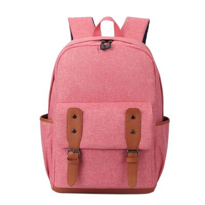 Vintage School Backpacks Casual Heathered Laptop Bookbag College 18L