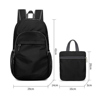 Honeycomb Ripstop Folding Travel Backpack 20L Water Resistant