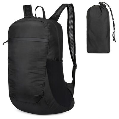 Packable Rucksack Foldable Minimalist Travel Daypack 23L Water Resistant